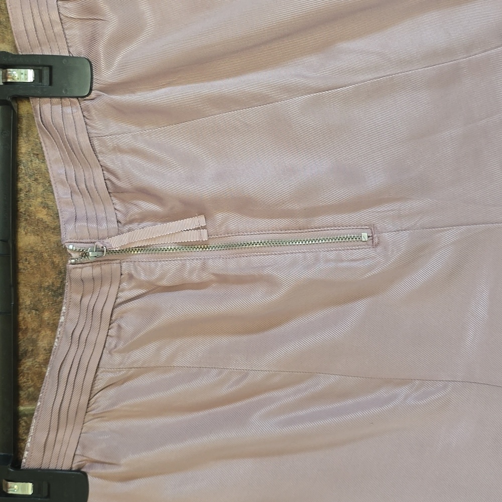 Anthropologie Women's Lavender Lace Flare Pants Size 14 - Picture 5 of 6